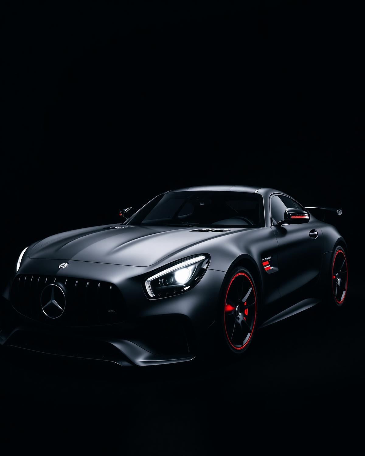 Mercedes AMG GT · Covering satin